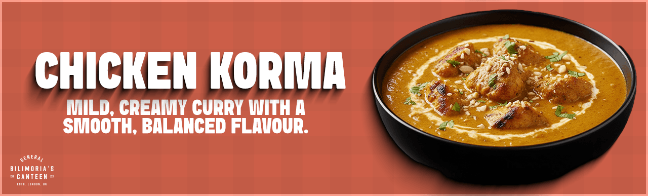 Chicken korma offer banner