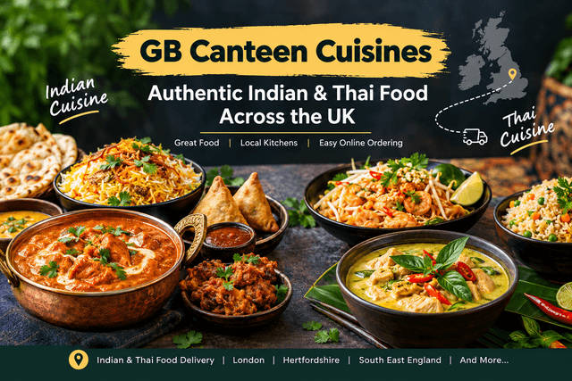 GB Canteen Cuisines | Indian & Thai Food Delivery Across UK