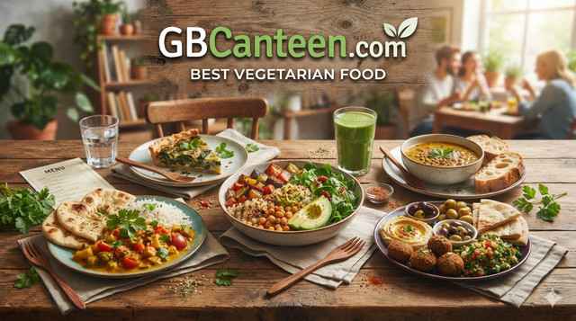 Best Vegetarian Food Takeaway UK | GB Canteen Food Delivery