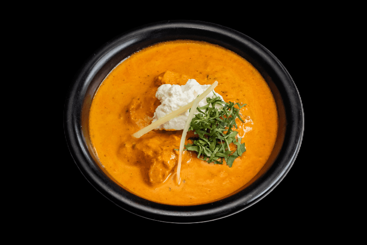 Butter — The dish is made by mixing the meats or seafood in a tomato gravy, rich in butter and cream.Allergens Info: Milk, GB