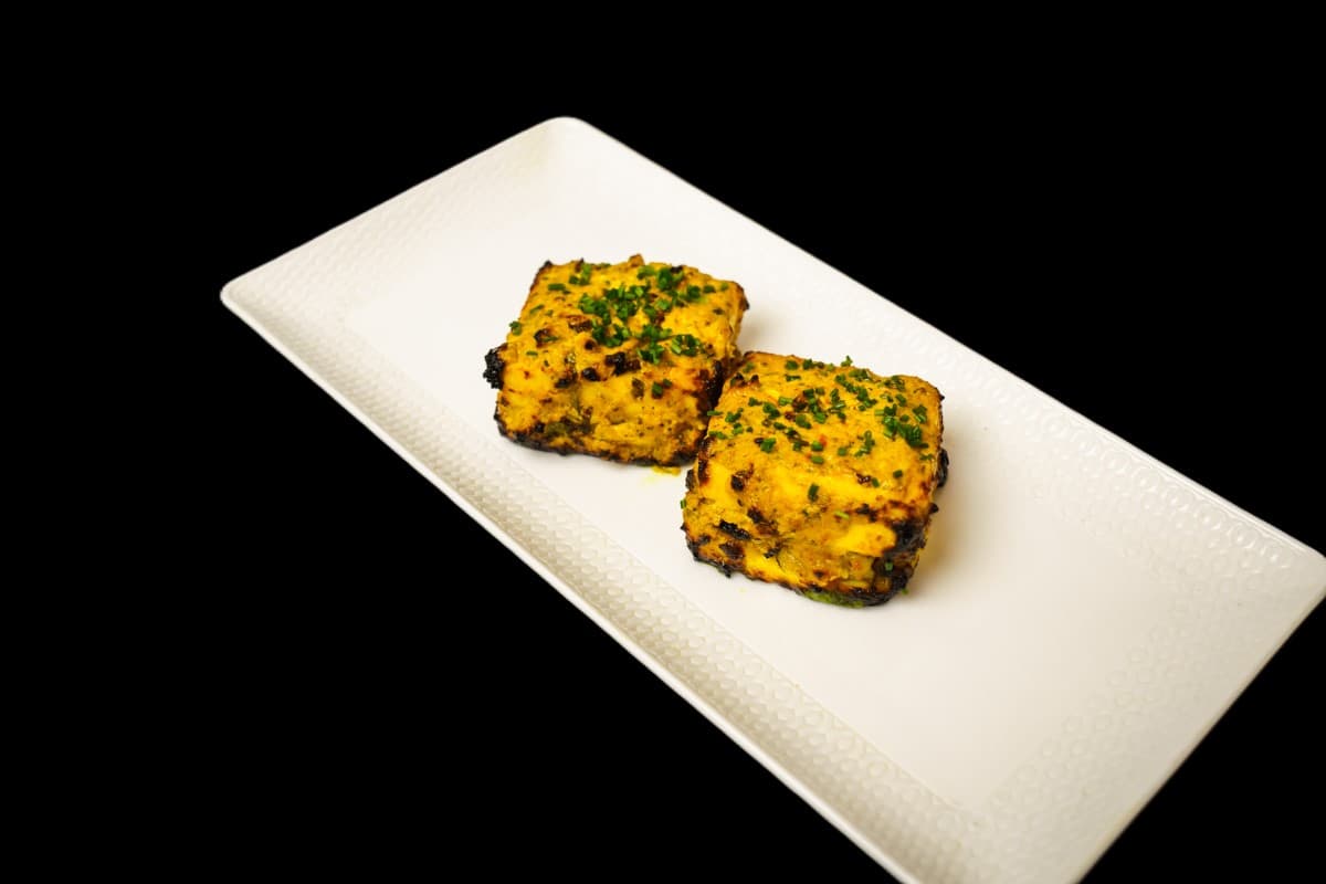 Paneer Tikka — Curd cheese, GB Canteen Muswell Hill