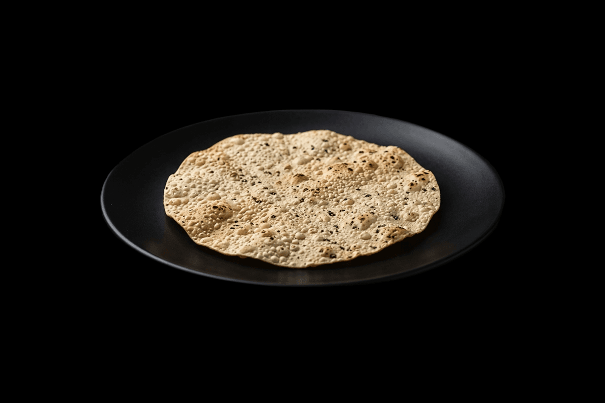 Plain Poppadums — Traditional crispy lentil cracker, GB Canteen Chandler Ford