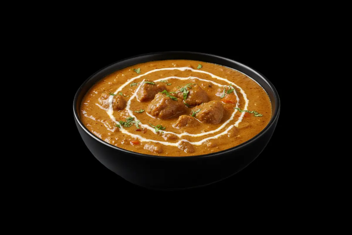 Lamb Korma — Creamy lamb curry with coconut and nuts, GB Canteen Buckhurst Hill