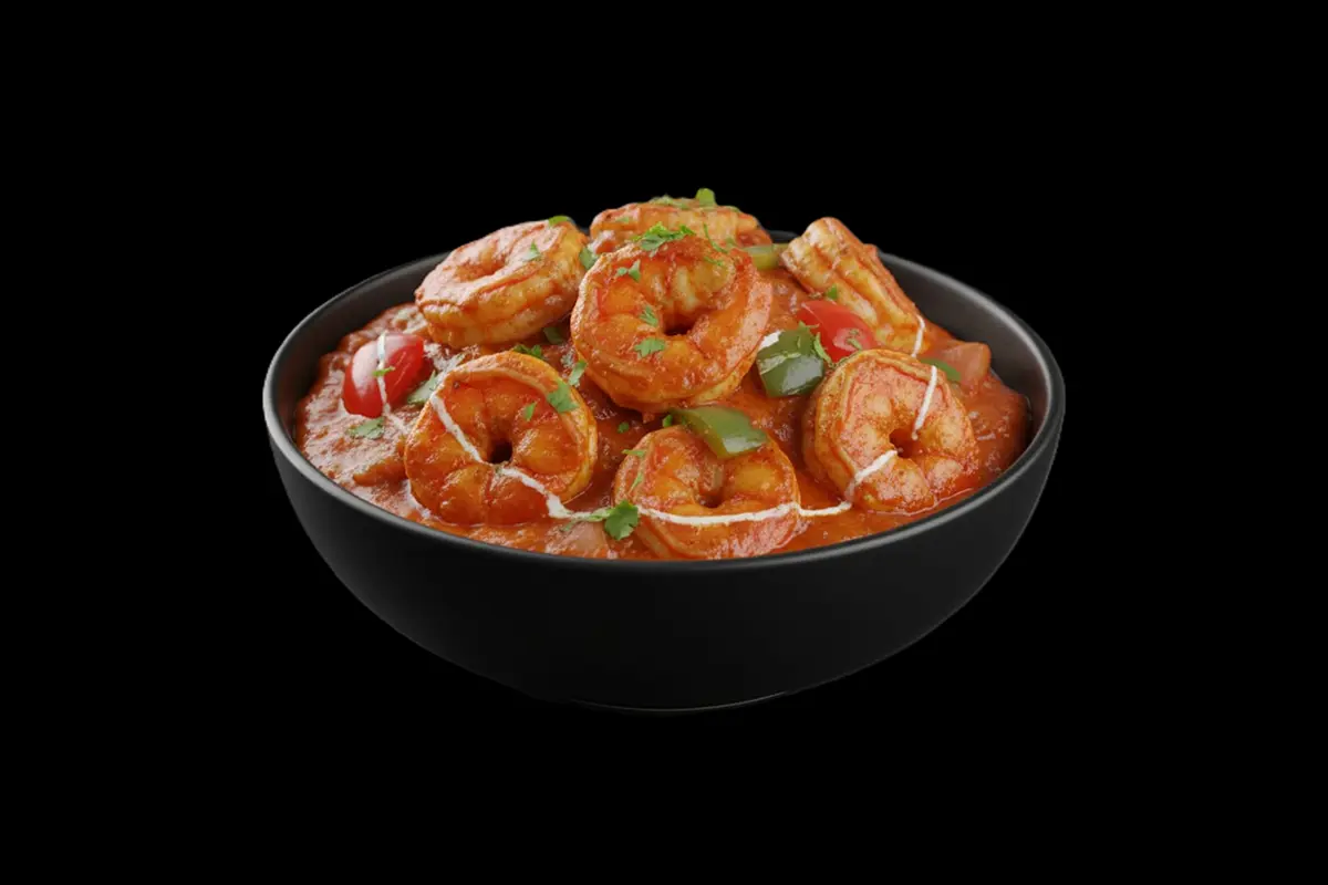 Tandoori King Prawn — King prawns marinated in special spices, herbs then cooked over charcoal, GB Canteen Buckhurst Hill