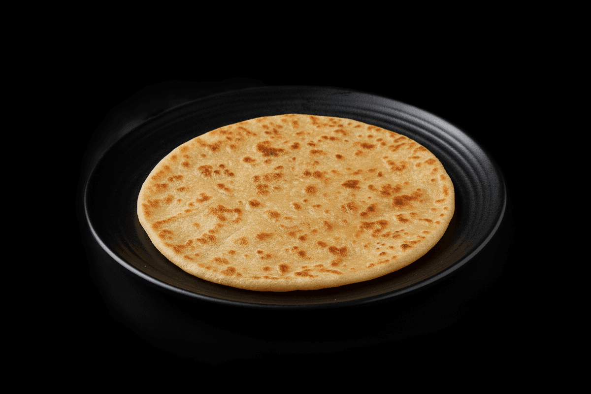 Paratha — Layered pan-fried Indian flatbread, GB Canteen Bexhill