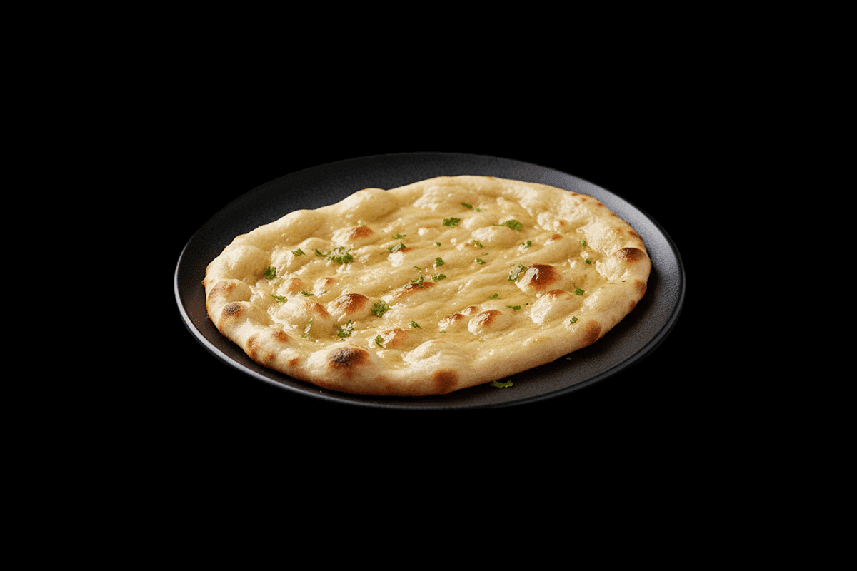 Cheese Naan — Soft naan bread filled with melted cheese, GB Canteen Bexhill
