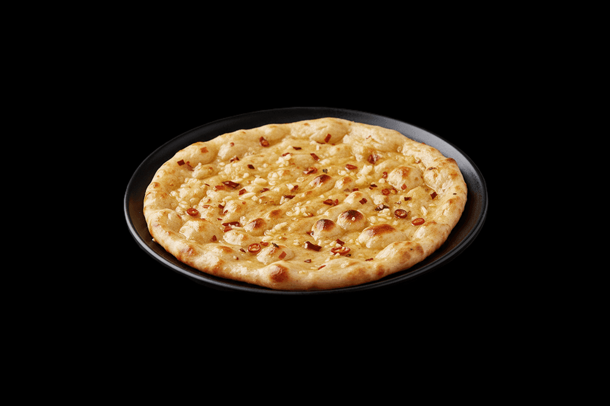 Cheese & Chilli Naan — Naan stuffed with cheese and green chillies, GB Canteen Chandler Ford