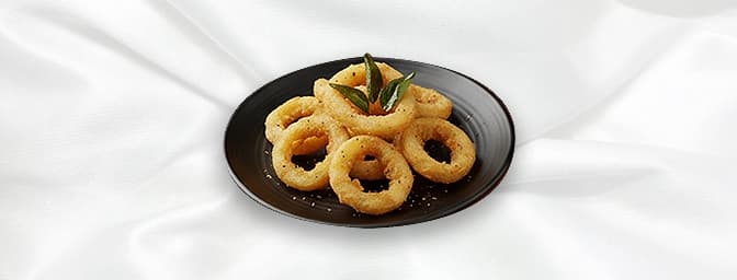 Cochin Squid — Deep fried squid rings served with chutneys, GB Canteen Leamington Spa