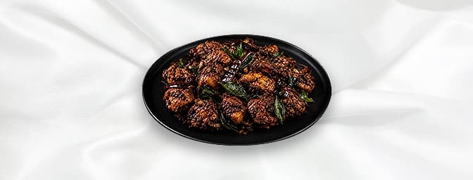 Pallipalayam Masala — Flavoured with coconut oil, curry leaves and dry red chilli, finished with grated coconut, GB Canteen B