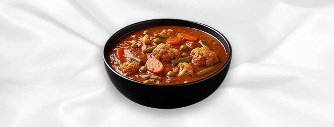Special Butter Vegetable — Mixed vegetables in a creamy butter sauce, GB Canteen Cheshunt