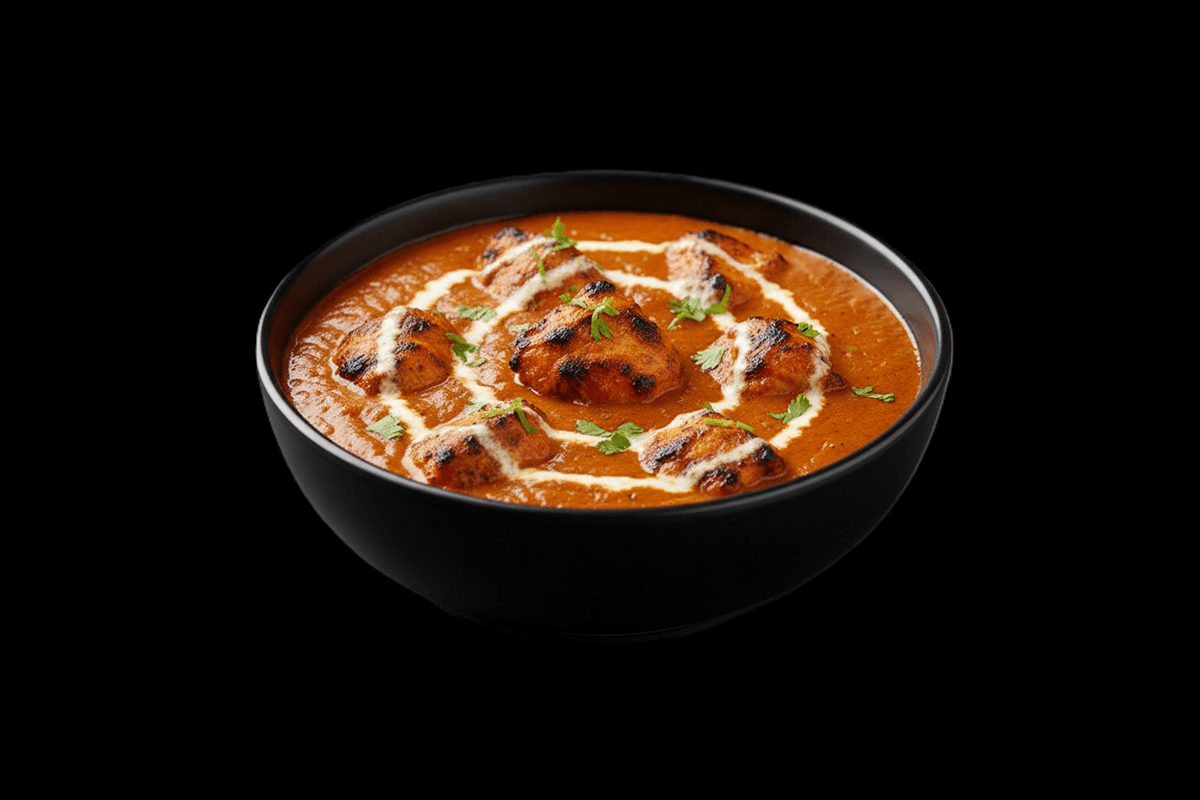 Chicken Chilli Mossalla — Chicken with fresh green chillies and capsicum cooked in fairly hot recipe, GB Canteen Bushey