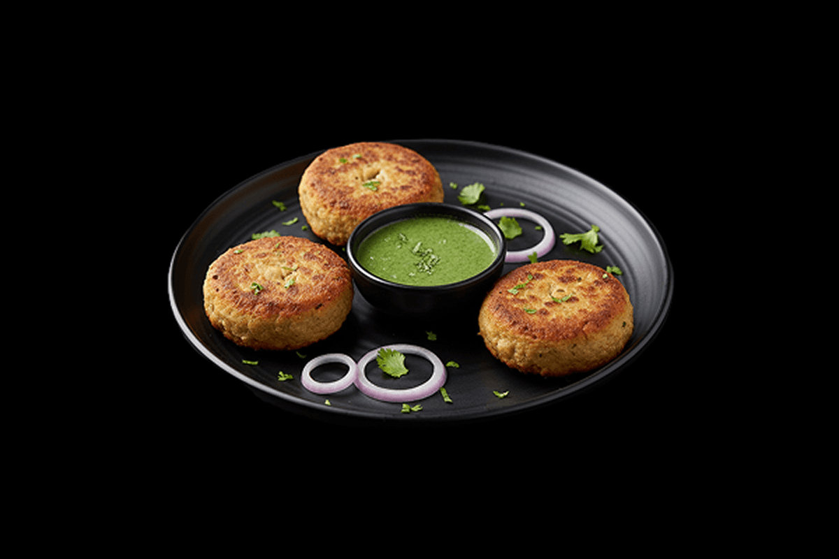 Jaipuri Shami Kebab — Tender lamb patties flavoured with the finest Indian herbs, GB Canteen Chandler Ford