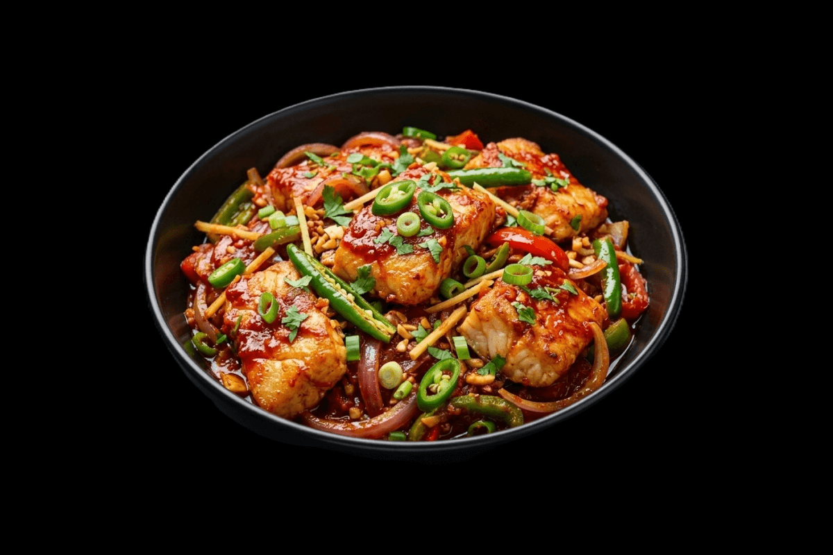 Fish Chilli Massala (F) (Mi) (S)