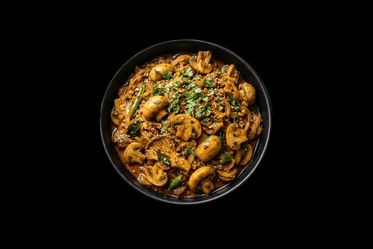 Mushroom Bhajee (Mi) (S)