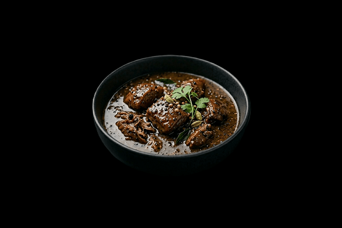 Peppery Duck — Pot roasted duck breast marinated with salt, lemon juice, turmeric and ground pepper, GB Canteen Chandler Ford