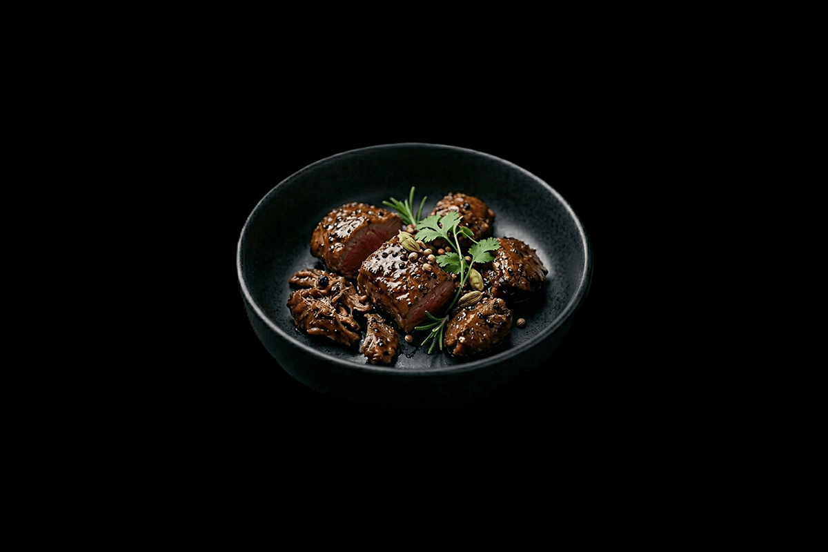 Roasted Venison — Chefs special. Medium spice, GB Canteen Chandler Ford