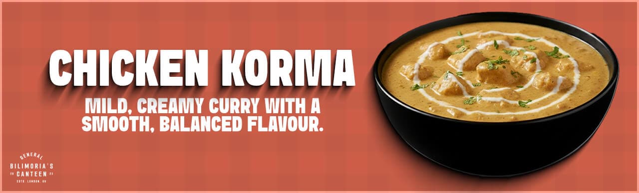 Chicken korma offer banner