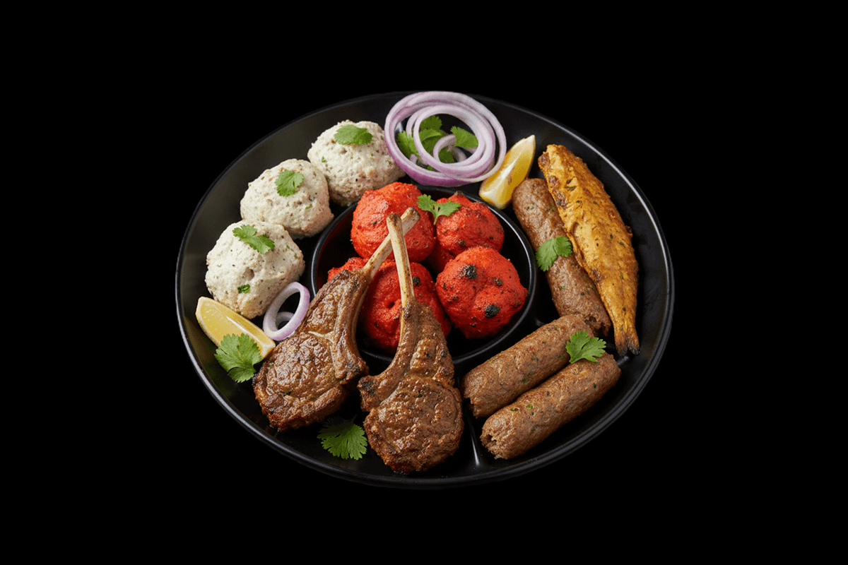 Panjab Mixed Grill — A hot curry made with naga chillies for spice lovers, GB Canteen Slough