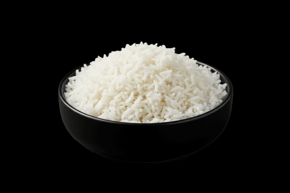 Jasmine Rice — Steamed fragrant jasmine rice, GB Canteen Swanley Thai