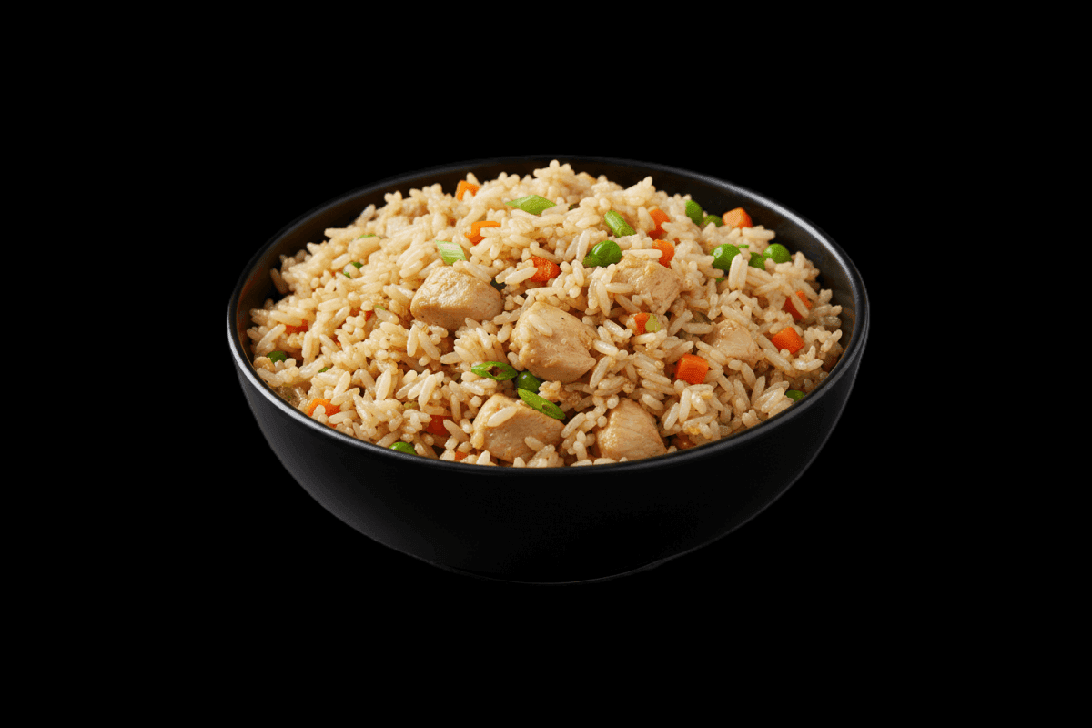 Khao Pad Chicken — Traditional Thai fried rice, GB Canteen Swanley Thai