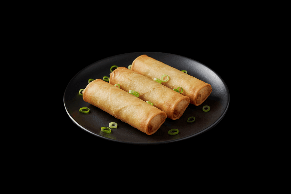 Po Pia — Crispy fried spring rolls filled with julienned vegetables and glass noodles, GB Canteen Swanley Thai
