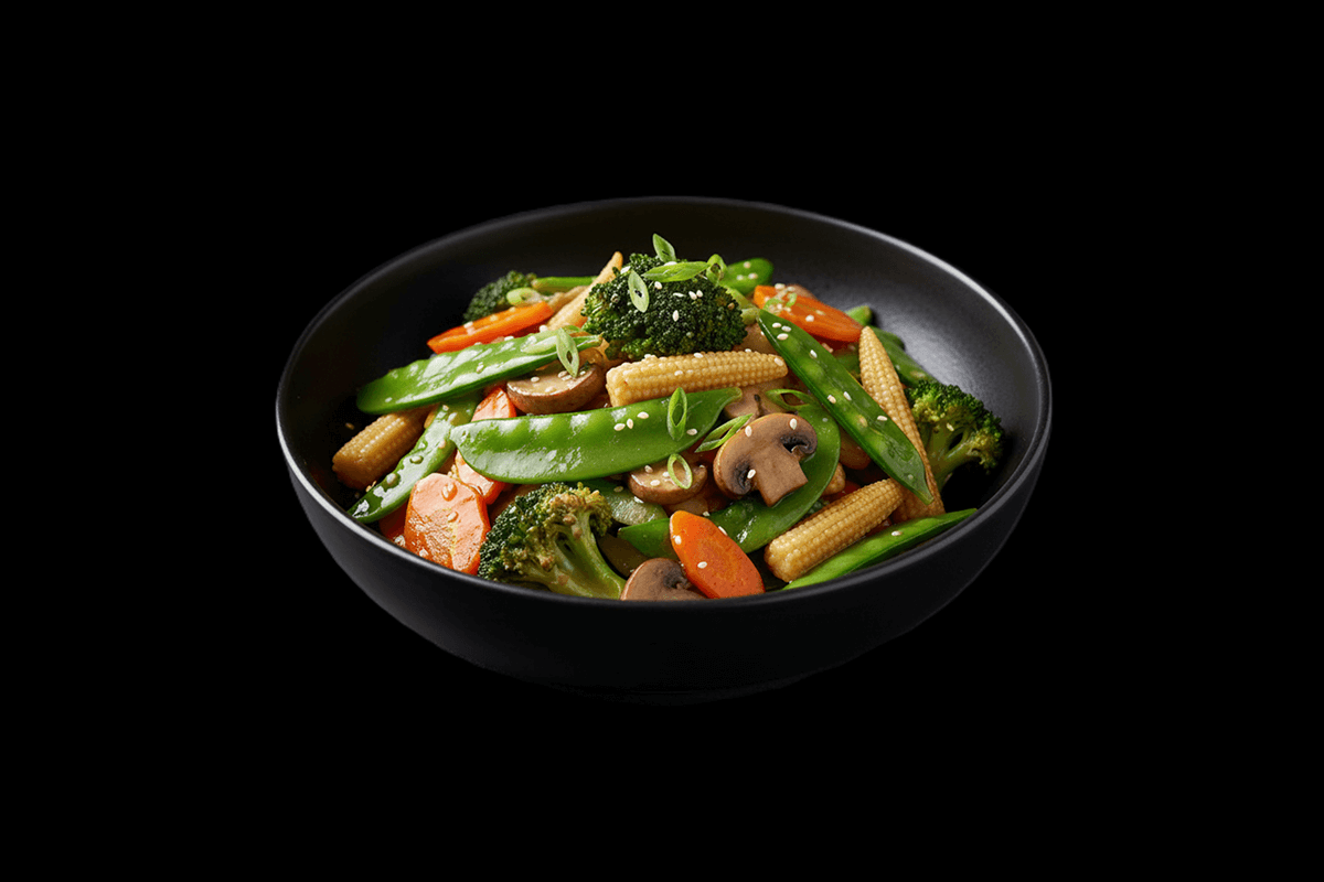 Vegan Mix Vegetable — Stir-fried mixed vegetables, GB Canteen Swanley Thai