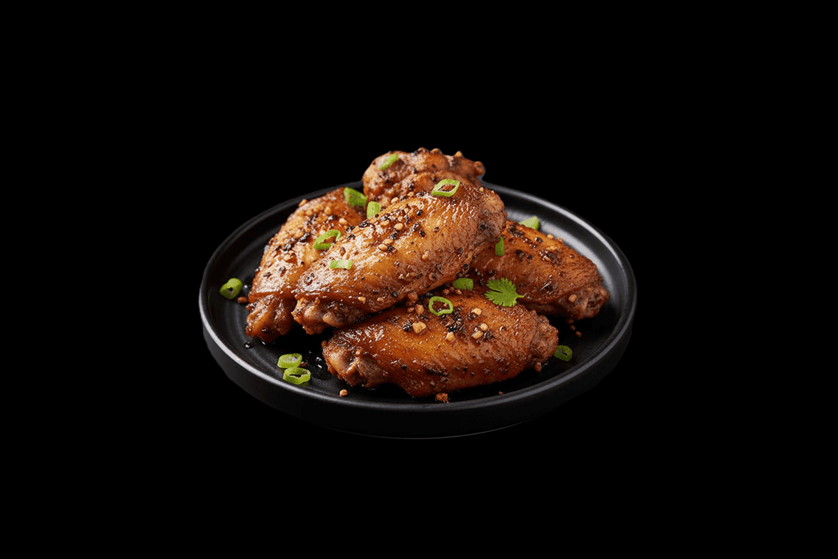 Pepper Wings — Chicken wings tossed in pepper spice, GB Canteen Tooting High Street