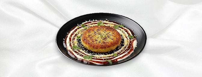 Aloo Tikki — Delhi street food favourite, GB Canteen Maidenhead