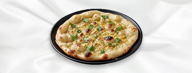 Chilli Naan — Naan bread with red chillies, GB Canteen Beaconsfield