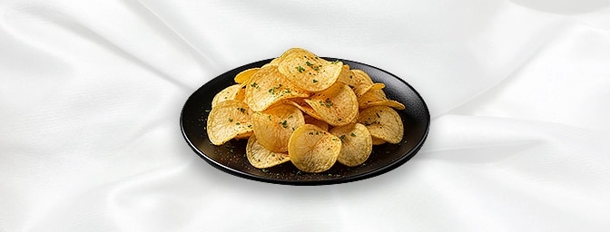 Plain Salted Chips — Himalayan pink salt chips, GB Canteen Maidenhead