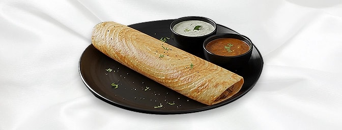 Creamy Mushroom Dosa — Pancake Filled With Sliced Mushrooms Cooked With Spices And Cream, GB Canteen Tottenham