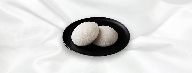 Idly — Steam Cake Made Of Rice and Black Grams, GB Canteen Tottenham