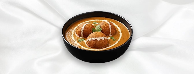 Malai Kofta — Cottage cheese dumplings in tomato gravy. Speciality, GB Canteen Maidenhead