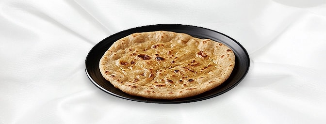 Tandoori Kulcha Naan — Stuffed with mashed vegetables, GB Canteen Liss
