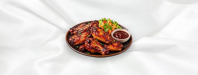 BBQ Chicken Wings — Homemade Chicken wings with special seasoning, GB Canteen Orpington Chinese
