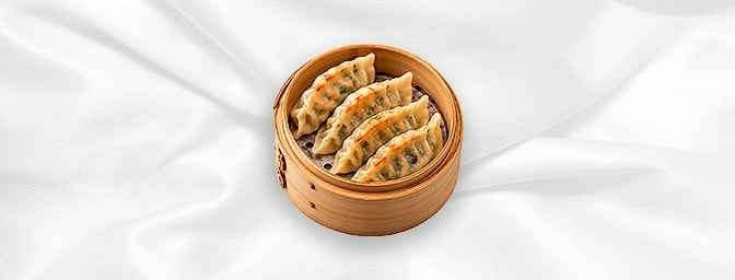 Gyoza 4Pcs — Dumpling with vegetables and tofu, GB Canteen Orpington Chinese