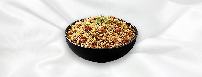 Keema Pilau — Basmati rice cooked with spiced minced lamb, GB Canteen Wellington