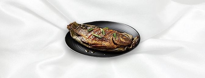 Tilapia polluchathu — From 'Achukutty's recipe book' - Our mom from Travancore, Kerala Agricultural Christian family. Tilapia