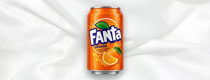 Fanta 330ml — Glass Bottle, GB Canteen Billericay