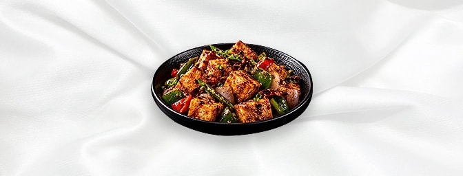 Pepper Chilli Paneer — A combination of Asian and oriental spices and ingredients � cottage cheese with black pepper & chilli
