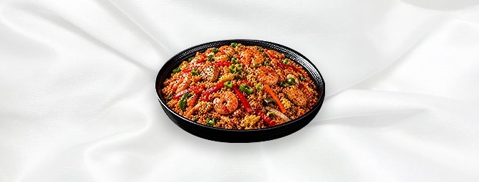Szechuan Fried Rice — Fried rice cooked with spicy Szechuan sauce and seasoning, GB Canteen Harrow