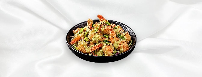 Wasabi Dynamite Prawn — Fried Prawn with Wasabi Mayo, GB Canteen Harrow