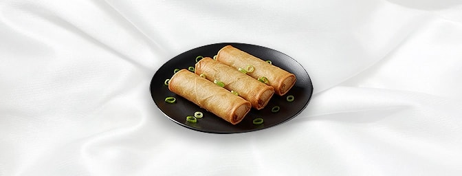 Po Pia — Crispy fried spring rolls filled with julienned vegetables and glass noodles, GB Canteen Swanley Thai