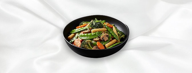 Vegan Pad Broccoli — Stir-fried broccoli with vegetables, GB Canteen Swanley Thai