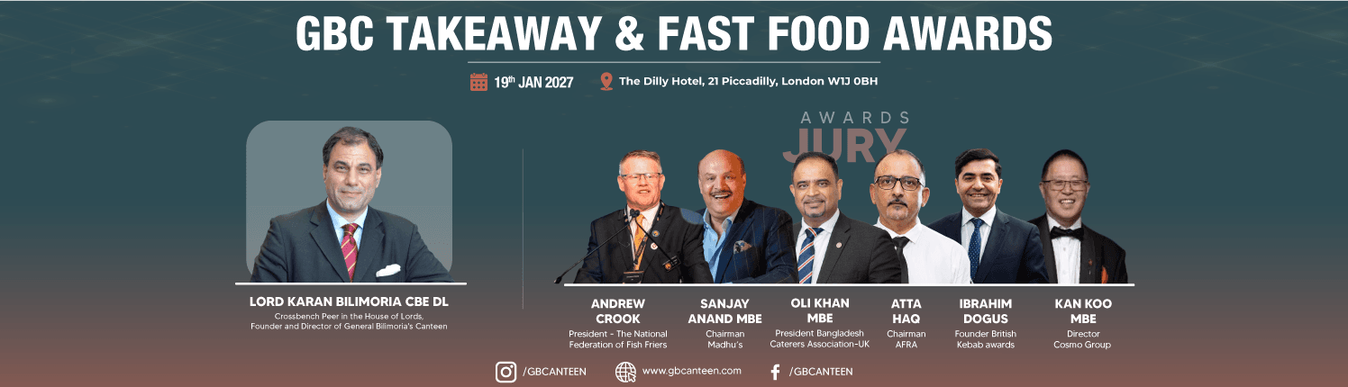 GB Canteen Takeaway Awards | Best Indian & Thai Takeaway UK