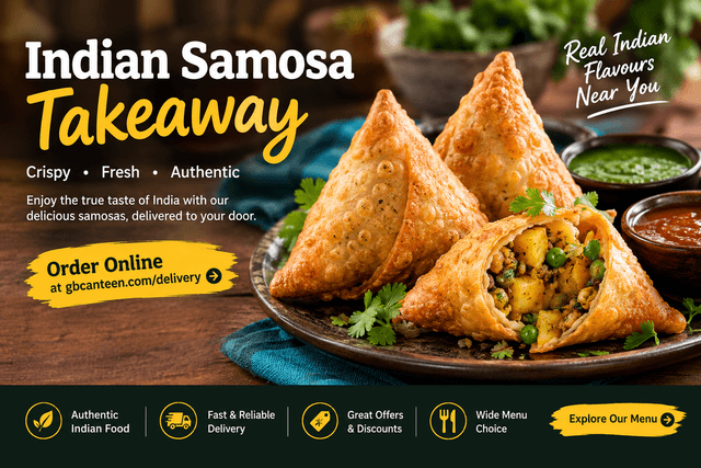 Indian Samosa Takeaway London: Fresh, Crispy And Authentic Indian Flavours