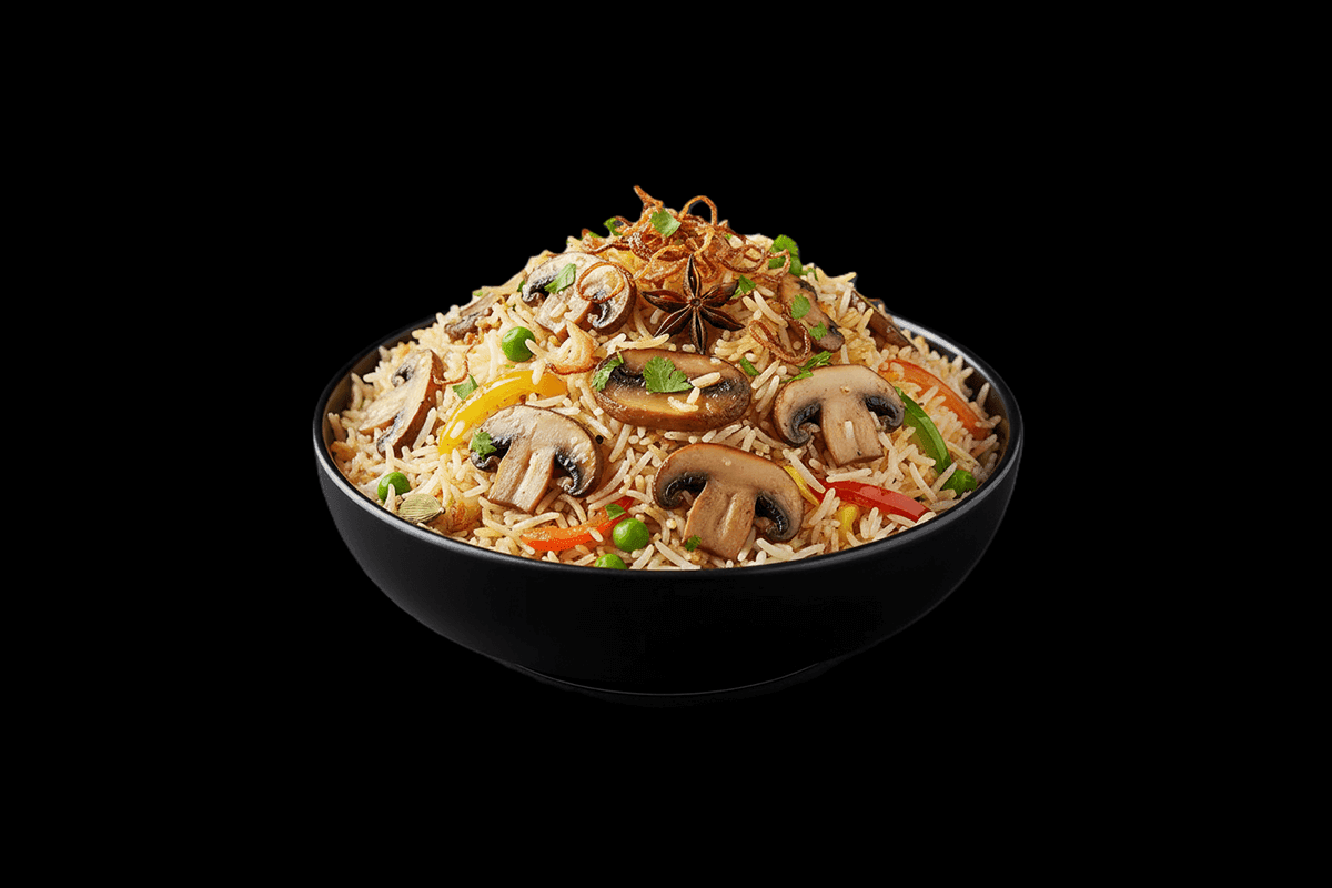 Mushroom Biryani