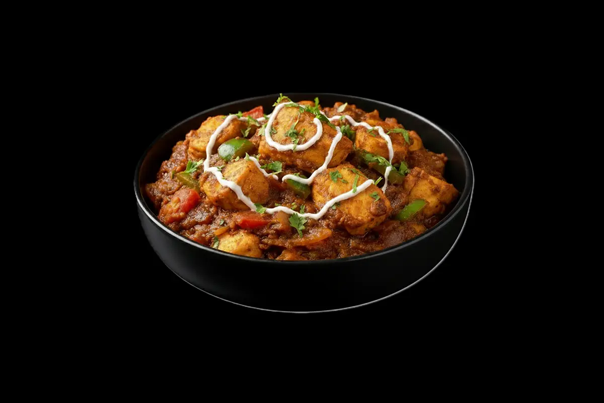 Fish Bhuna — Fish cooked with onions and thick masala sauce, GB Canteen Buckhurst Hill
