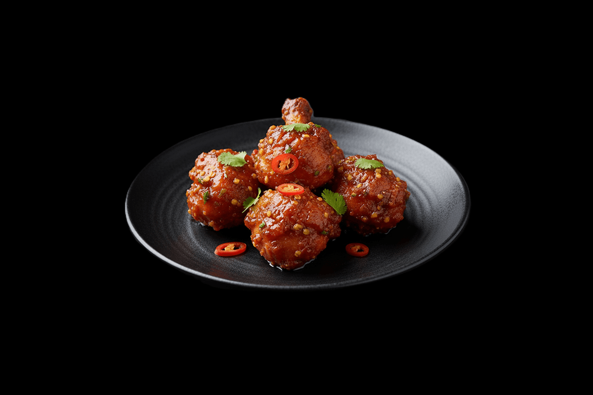 Punjabi Chicken Lollipops — Chicken marinated with tamarind, chilli, lime and cinnamon, GB Canteen Beaconsfield