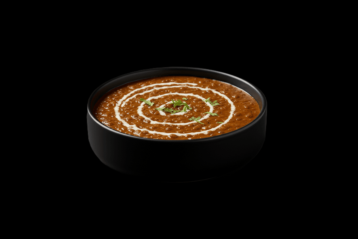 Dal Makhani — Black lentil, red kidney beans, butter and cream, GB Canteen Beaconsfield